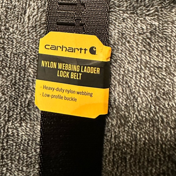 Carhartt Nylon Webbing Ladder Lock Belt, Low Profile Buckle Heavy Duty, XL 42-44 - Picture 3 of 4